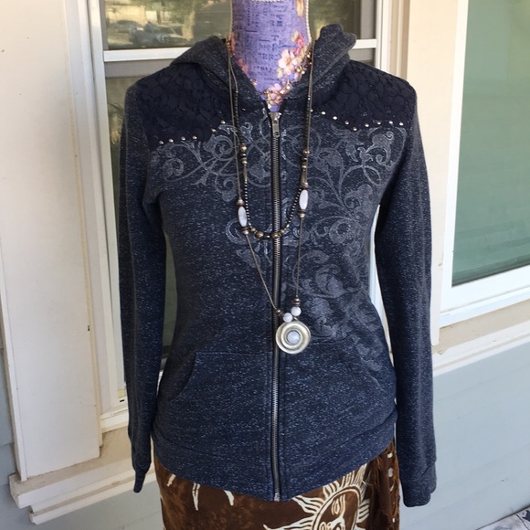 Shyanne Zip-Up Hoodie sz M - Picture 2 of 8